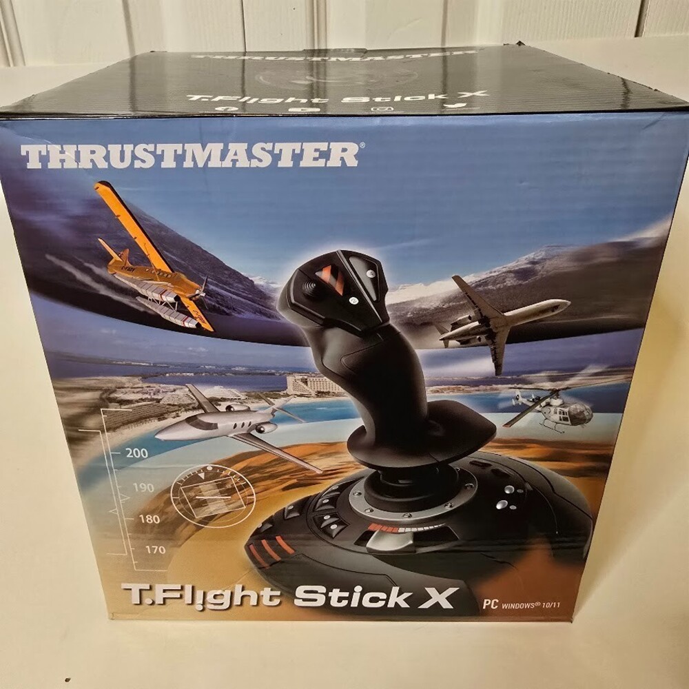 Thrustmaster T.Flight Stick X Joystick Compatible with PC PS3 Gaming